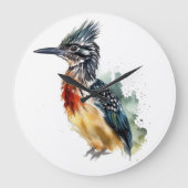 De geschilderde loper, Waterverf Roadrunner Grote Klok (Voorkant)