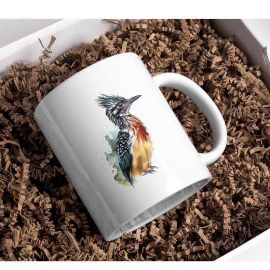 De geschilderde loper, Waterverf Roadrunner Koffiemok