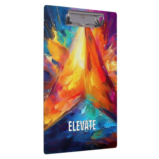 De geschilderde piramide klembord (Rechts)