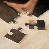 De geseling van Christus (1607) - Caravaggio Legpuzzel (Zijkant)