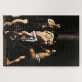 De geseling van Christus (1607) - Caravaggio Legpuzzel (Horizontaal)