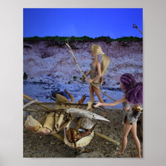 De geslaagde jacht. poster (Voorkant)