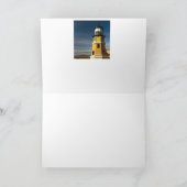 De gespleten Vuurtoren van de Rots in Herfst Kaart (Binnen)