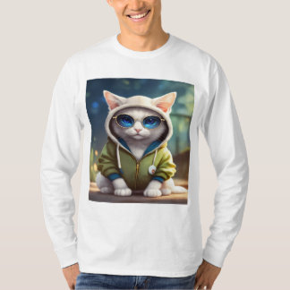 "De Gesponnen passie: een toegewijde kattenliefheb T-shirt