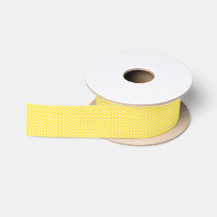 De Gestippelde Optie van de banaan Schil Satijnen Lint