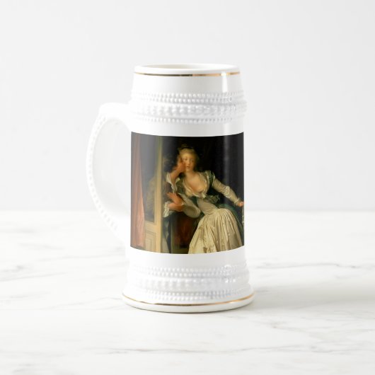 De gestolen kus Fragonard Bierpul (Voorkant links)