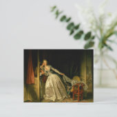De gestolen kus Fragonard Briefkaart (Staand voorkant)