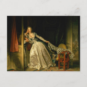 De gestolen kus Fragonard Briefkaart