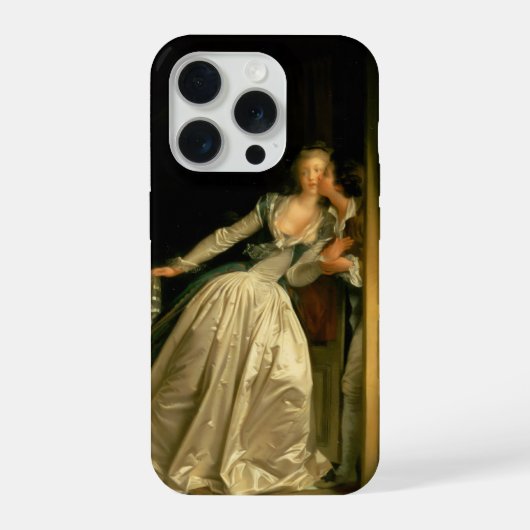 De gestolen kus Fragonard iPhone Hoesje (Achterkant)