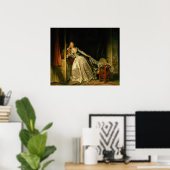 De gestolen kus Fragonard Poster (Thuiskantoor)