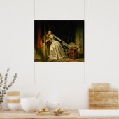 De gestolen kus Fragonard Poster (Keuken)