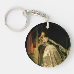 De gestolen kus Fragonard Sleutelhanger