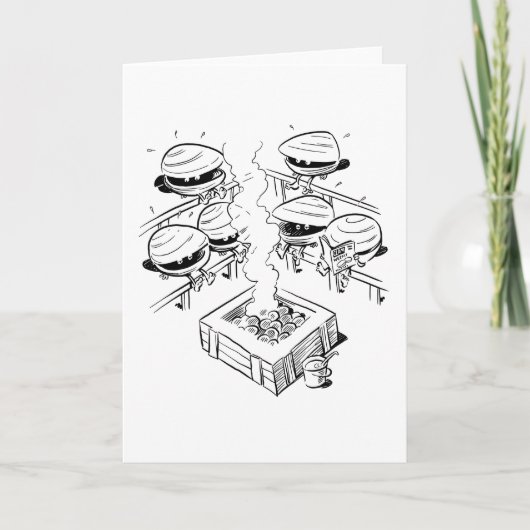 De gestoomde Kaart van Tweekleppige schelpdieren (Voorkant)