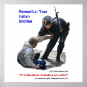 De gestorte broer poster (Voorkant)