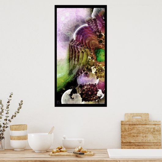 De gestorven poster (Keuken)