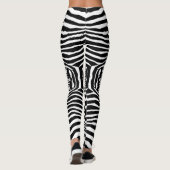 De gestreepte Dierlijke Leggings van de Legging (Achterkant)