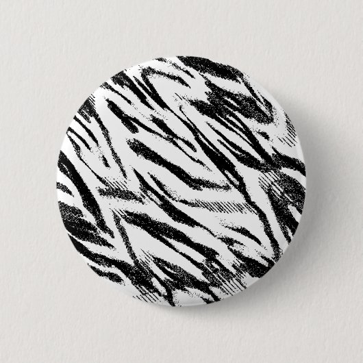 De gestreepte Knoop van Strepen Ronde Button 5,7 Cm (Voorkant)