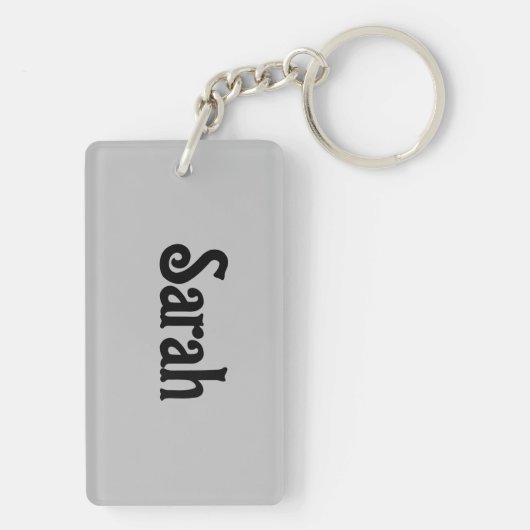 De Getaway Car gepersonaliseerde sleutelhanger (achterkant)