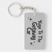 De Getaway Car gepersonaliseerde sleutelhanger (Voorkant)