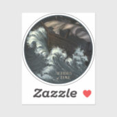 De getijden van de tijd in een Storm Sticker (Vel)