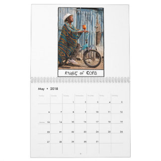 De getto Tarot-kalender 2018 Kalender