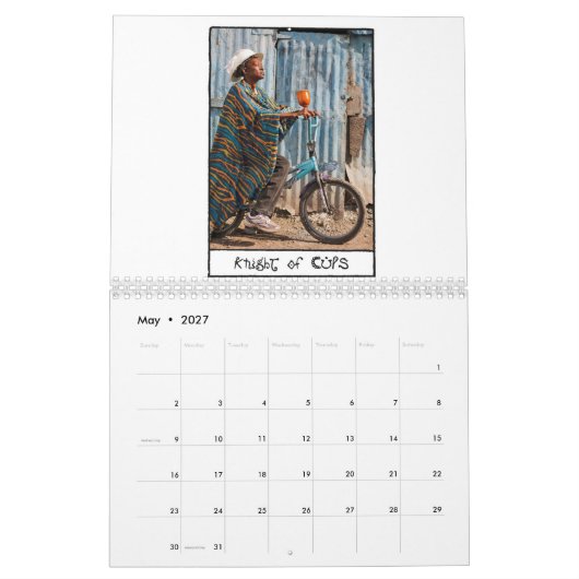 De getto Tarot-kalender 2018 Kalender (Mei 2027)