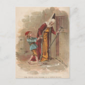 De getuige heeft Hansel in de Stable gezet Briefkaart (Voorkant)