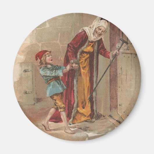 De getuige heeft Hansel in de Stable gezet Magneet (Voorkant)