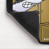 "De getuige in de kaart spelen" Muismat (Hoek)