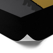 "De getuige in de kaart spelen" Poster (Hoek)