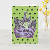 De getuige is in Wenskaart Kaart (Gele Bloem)