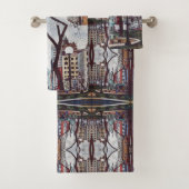 De geur van de Kleur van het Uniesplein Bad Handdoek (Insitu)