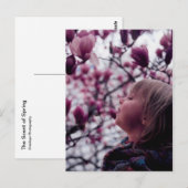 De geur van de Lente Briefkaart (Voorkant / Achterkant)