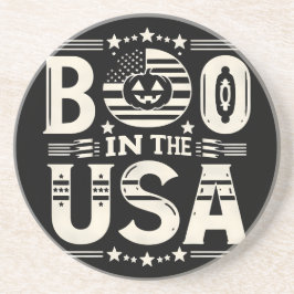 De geur van erfgoed en Halloween Zandsteen Onderzetter