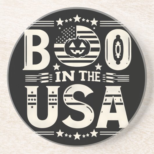 De geur van erfgoed en Halloween Zandsteen Onderzetter (Voorkant)