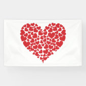 De geur van ware liefde eindigt nooit spandoek (Horizontaal)