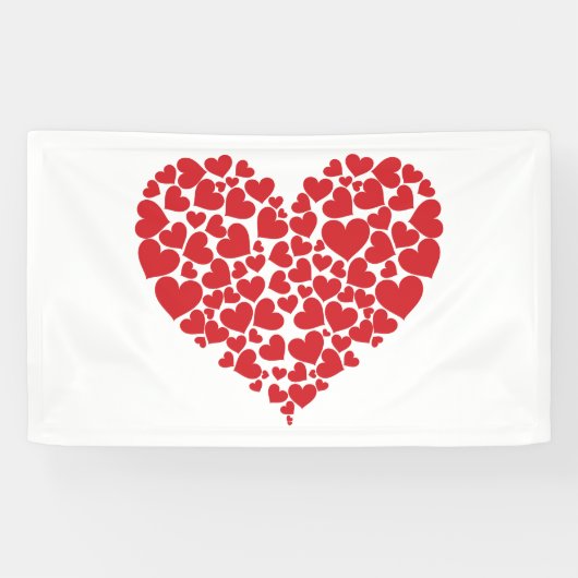 De geur van ware liefde eindigt nooit spandoek (Horizontaal)