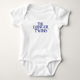 De Gevaarlijke Tweeling: Blueberry (donkerblauw) Romper
