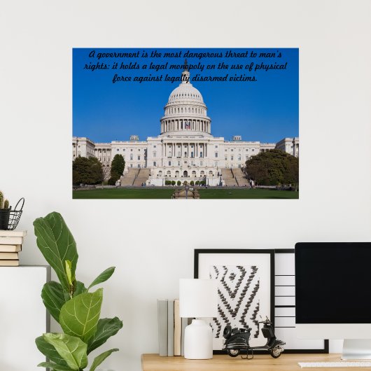 De gevaarlijkste bedreiging. poster (Thuiskantoor)