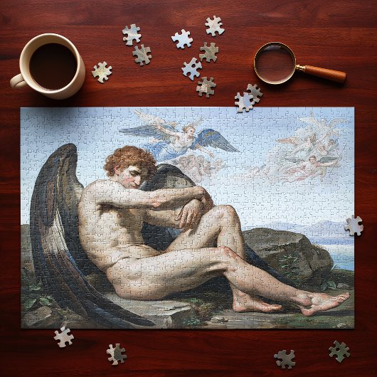 De gevallen engel Alexandre Cabanel Legpuzzel