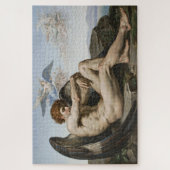 De gevallen engel Alexandre Cabanel Legpuzzel (Verticaal)