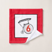 De gevangene bad handdoek (Wasdoekje)