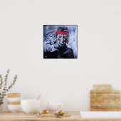 De gevangene geschilderd door Alfred Fox Poster (Keuken)
