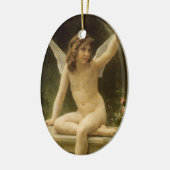 De Gevangene (Le Captif) door Bouguereau Keramisch Ornament (Links)