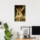 De Gevangene (Le Captif) door Bouguereau Poster (Thuiskantoor)