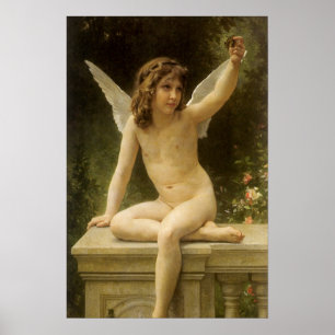 De Gevangene (Le Captif) door Bouguereau Poster