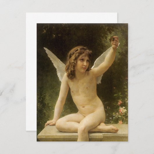De gevangene (Le Captif) van Bouguereau (Voorkant / Achterkant)