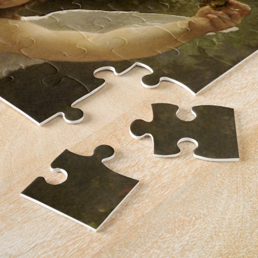 De gevangene (Le Captif) van Bouguereau Legpuzzel (Zijkant)