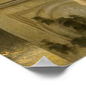 De gevangene (Le Captif) van Bouguereau Poster (Hoek)