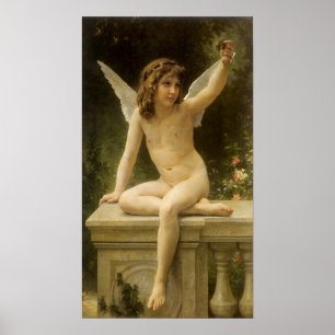 De gevangene (Le Captif) van Bouguereau Poster